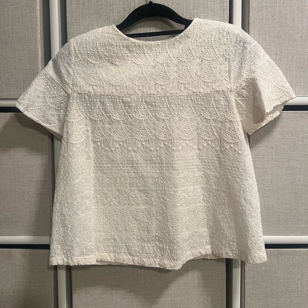 Anine Bing cream top